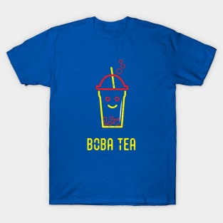 Boba Tea Red and Yellow T-Shirt